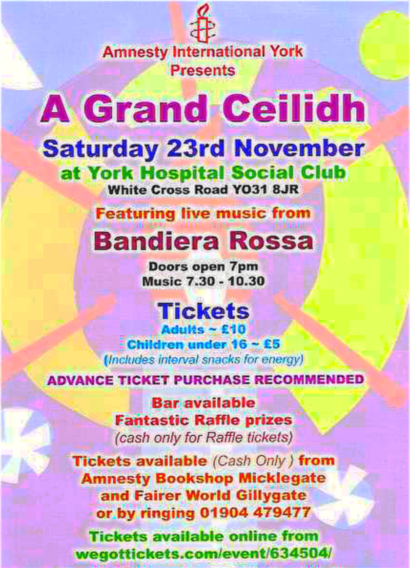 ceilidh poster