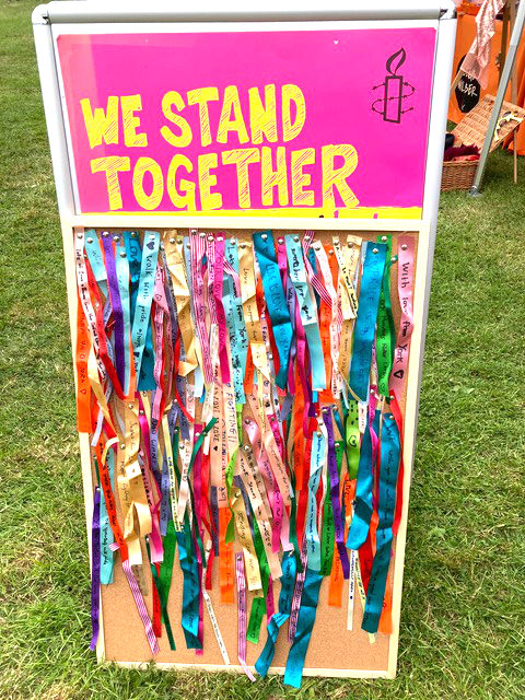 ribbons of support